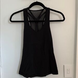 lululemon athletica Black Tank Top